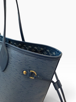 Charger l'image dans la galerie, Louis Vuitton LV Neverful MM, Monogram Denim/Epi Leather, Gold-tone Hardware
