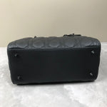 将图片加载到图库查看器，Christian Dior Lady Dior Medium Black Ultramatte
