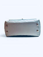 将图片加载到图库查看器，Chanel Coco Handle Mini 21K Blue Caviar Gold-tone Hardware

