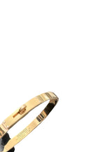 Load image into Gallery viewer, Hermes Kelly Bracelet 4 Diamonds Rose Gold, Small Model
