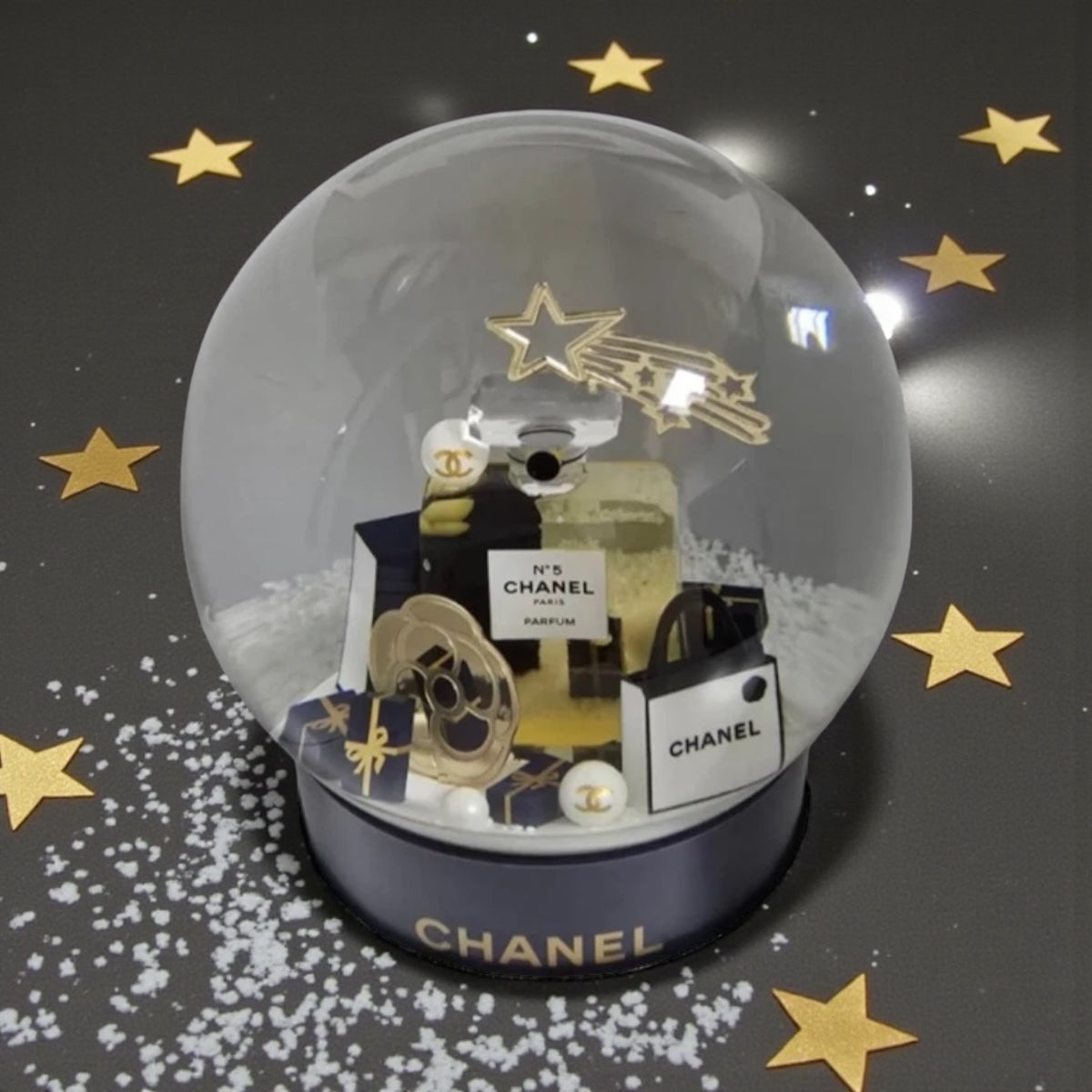 Chanel 2025-2026 Winter Constellation Snow Globe - Limited Edition