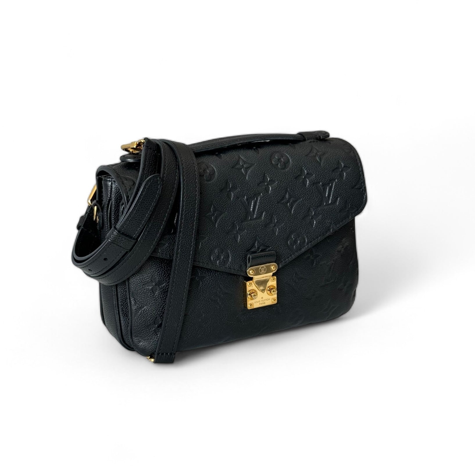 Louis Vuitton LV Pochette Metis Black Monogram Empreinte