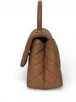 Charger l'image dans la galerie, Chanel Coco Handle Mini 21P Caramel Caviar Gold-tone Hardware
