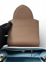 Load image into Gallery viewer, Louis Vuitton LV Capucine BB - Red, Blue, Taupe, Silver-tone Hardware
