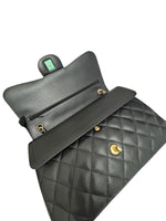 将图片加载到图库查看器，Chanel Timeless Classic Jumbo Black Caviar Gold-tone Hardware
