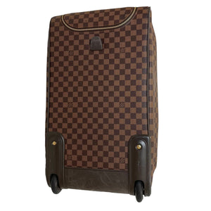 Louis Vuitton Eole 60 Damier Ebene Rolling Luggage Travel Duffle Bag