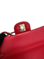 Load image into Gallery viewer, Chanel Timeless Classic Small 22P Red Caviar, Gold-tone Hardware
