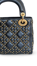 将图片加载到图库查看器，Christian Dior Supple Lady Dior Studded - Mini
