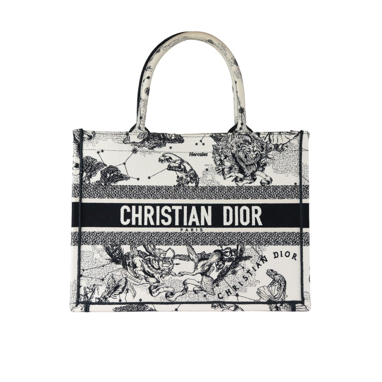 Christian Dior Toile de Jouy Zodiac Book Tote