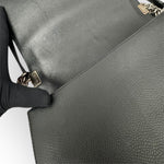 Load image into Gallery viewer, Chanel Leboy Old Medium Black Caviar / Grained Calfskin Leather, Chevron, Ruthenium Hardware
