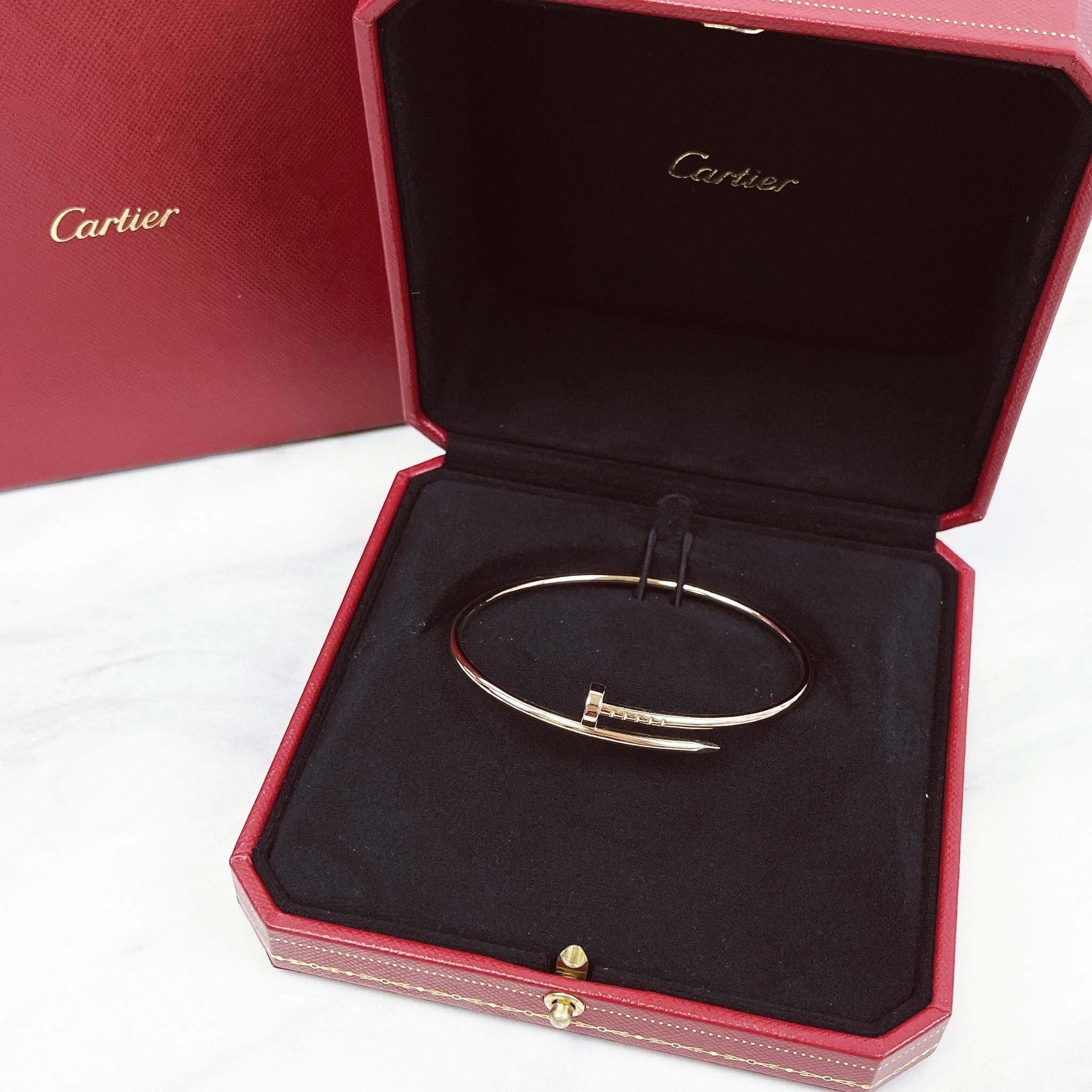 Cartier Juste Un Clou Bracelet, Small Model Rose Gold, JUC Size 19