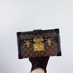 Load image into Gallery viewer, Louis Vuitton Petite Malle Trunk Bag Classic Monogram, Gold-tone Hardware
