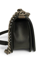 Charger l'image dans la galerie, Chanel Leboy Old Medium Black Calfskin, Ruthenium Hardware
