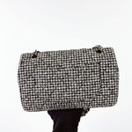 将图片加载到图库查看器，Chanel Shoulder Bag Houndstooth Tweed
