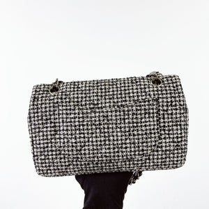 Chanel Shoulder Bag Houndstooth Tweed