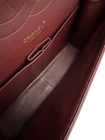 Load image into Gallery viewer, Chanel Timeless Classic Jumbo Burgundy Lambskin Gold-tone Hardware
