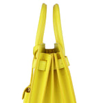 将图片加载到图库查看器，Saint Laurent Sac De Jour Baby Calfskin Leather Yellow GHW
