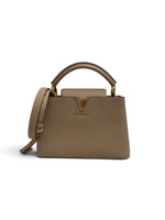Load image into Gallery viewer, Louis Vuitton LV Capucine BB Etoupe Gold-tone Hardware
