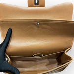 Load image into Gallery viewer, Chanel Timeless Classic Jumbo Double Flap Caramel Caviar Gold-tone Hardware
