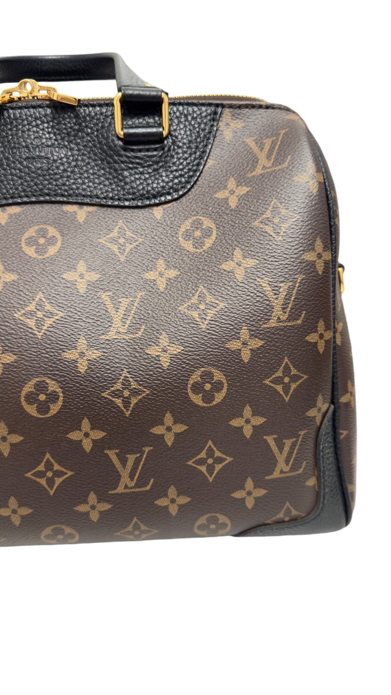 Louis Vuitton Retiro Monogram Noir Gold-tone Hardware