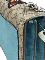 Load image into Gallery viewer, Gucci Dionysus GG Supreme Tiger - Large Crystal Embellished, Silver-tone Hardware
