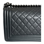 将图片加载到图库查看器，Chanel So Black Leboy Old Medium
