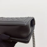 Load image into Gallery viewer, Chanel Leboy Small Black Calfskin Ruthenium Hardware
