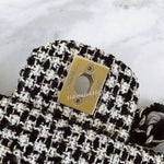 Load image into Gallery viewer, Chanel Shoulder Bag Houndstooth Tweed
