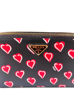 将图片加载到图库查看器，Prada Double Zip Wallet on Chain
