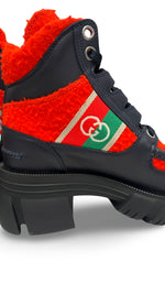 Load image into Gallery viewer, Gucci web boots
