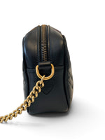 Load image into Gallery viewer, Gucci GG Marmont Camera Bag Mini - Black Calfskin Gold-tone Hardware
