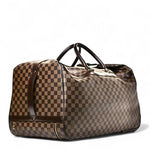 Load image into Gallery viewer, Louis Vuitton Eole 60 Damier Ebene Rolling Luggage Travel Duffle Bag
