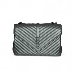 Grey ysl college bag online