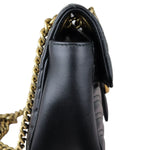 Charger l&#39;image dans la galerie, GUCCI GG Marmont Small Shoulder Calfskin Matelasse Black GHW Small
