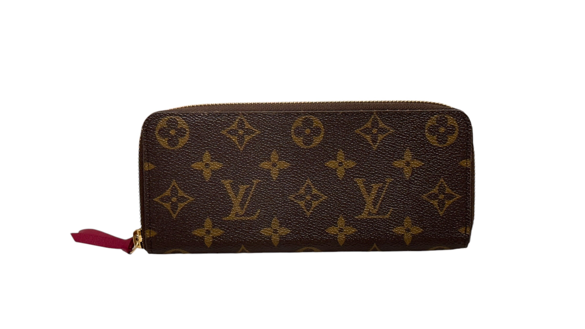 Louis Vuitton Clemence Wallet Monogram Cerise