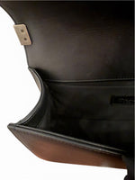 Charger l'image dans la galerie, Chanel Leboy Old Medium Black Calfskin, Ruthenium Hardware
