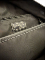 Load image into Gallery viewer, PRADA Black Quilted Tessuto Impuntu Nylon Backpack
