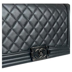 将图片加载到图库查看器，Chanel So Black Leboy Old Medium
