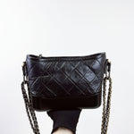 Charger l&#39;image dans la galerie, Chanel Gabrielle Small Black Calfskin Mixed Hardware
