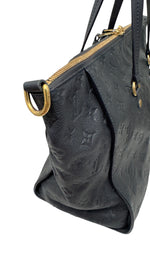 Load image into Gallery viewer, Louis Vuitton Lumineuse PM Navy Empreinte Gold-tone Hardware
