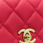 Load image into Gallery viewer, Chanel Business Affinity Small, Strawberry Red Grained Calfskin - Caviar, Gold-tone Hardware
