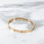 Load image into Gallery viewer, Cartier Classic Love Bracelet Rose Gold Size 20
