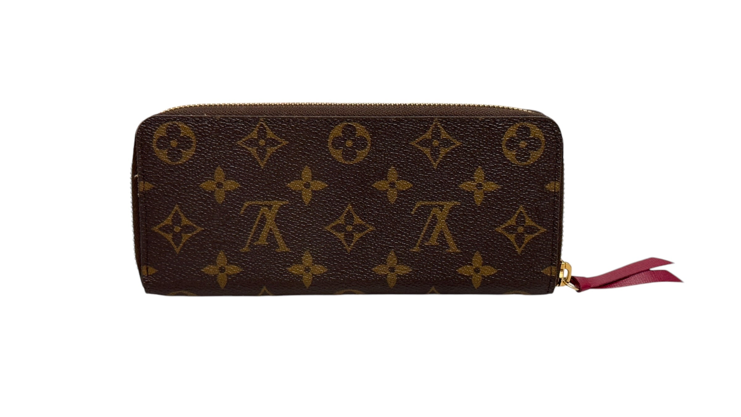 Louis Vuitton Clemence Wallet Monogram Cerise