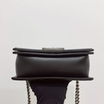 Load image into Gallery viewer, Chanel Leboy Small Black Calfskin Ruthenium Hardware
