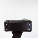 Load image into Gallery viewer, Christian Dior My Lady ABCDior Small Black Lambskin Gold-tone Hardware
