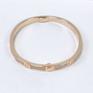 Cartier Love Bracelet Diamond Pavé, Rose Gold