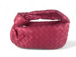 将图片加载到图库查看器，Bottega Veneta Nappa Intrecciato Jodie Mini Raspberry Pink
