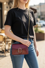 Load image into Gallery viewer, Gucci Dionysus Mini Rosso Ancora Calfskin Gold-tone Hardware
