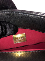 Load image into Gallery viewer, Chanel CC Twist Your Buttons Mini Bag Black Caviar Gold-tone Hardware
