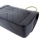 Load image into Gallery viewer, Chanel Chevron Top Handle Bag
